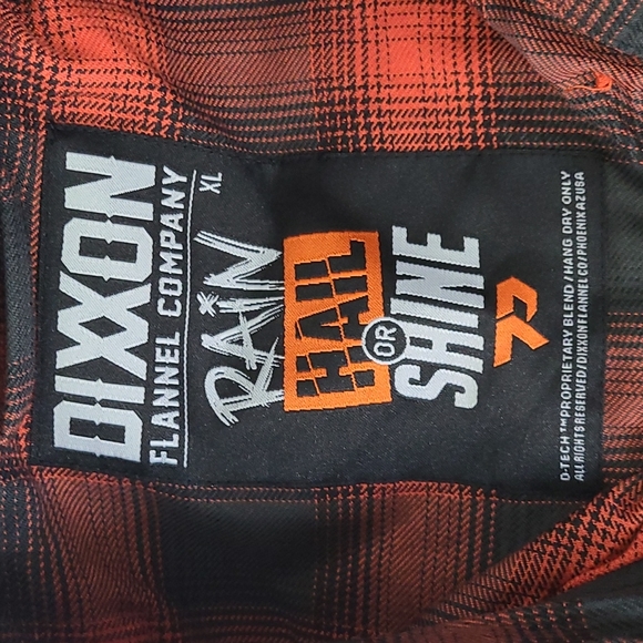 Dixxon Rain Hail or Shine Flannel in Collaboration with Toby Price, X-large - Picture 10 of 11